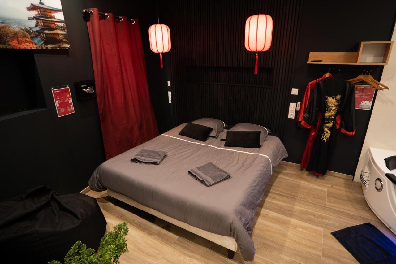 Appartement Capsule Japon - Jacuzzi - Netflix & Ecran Cinema - Xbox à Trith-Saint-Leger Extérieur photo