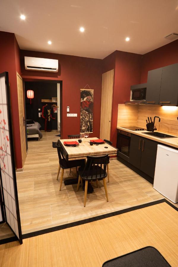 Appartement Capsule Japon - Jacuzzi - Netflix & Ecran Cinema - Xbox à Trith-Saint-Leger Extérieur photo